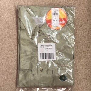 LL Bean XL shirt with UPF 50+. Color Dusty Sage
